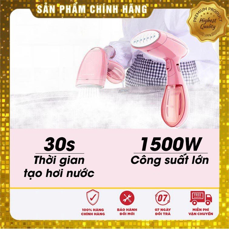 Bàn Là Hơi Nước Cầm Tay SK-3060 Công Suất 1500W, bàn ủi hơi nước cầm tay mini mẫu mới 2022