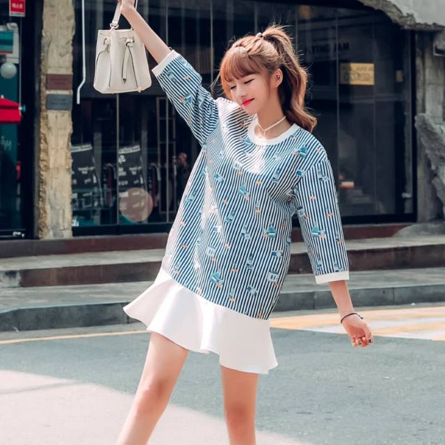 ( HÀNG CÓ SẴN ) Đầm dáng xòe Dowisi Ms 56 | BigBuy360 - bigbuy360.vn