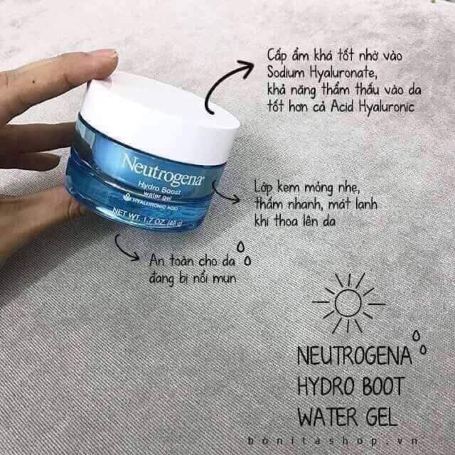 Kem dưỡng ẩm Neutrogena Hydro Boost Water Gel - Bản Á