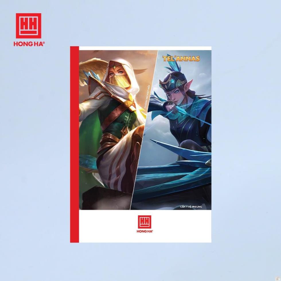 Vở kẻ ngang 80 trang hình ảnh Liên Quân Mobile - Hồng Hà  1442 - Hồng Hà