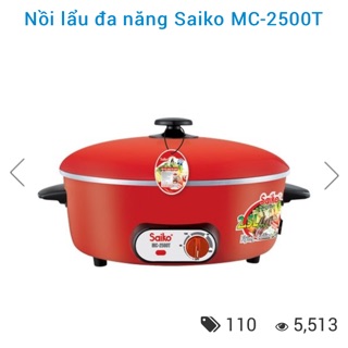 nồi lẩu đa năng Saiko MC 2500T