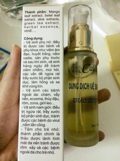 Dung dịch vệ sinh thảo dược 