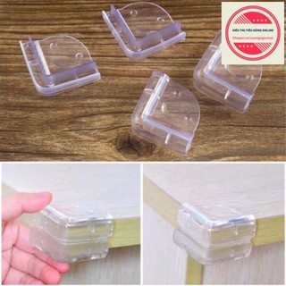 Miếng Silicon Bịt Góc Bàn ( Tặng kèm miếng dán 3M )