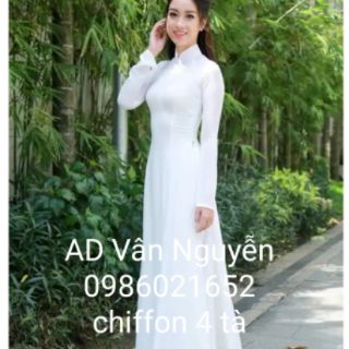 Áo Dài 4 tà trơn