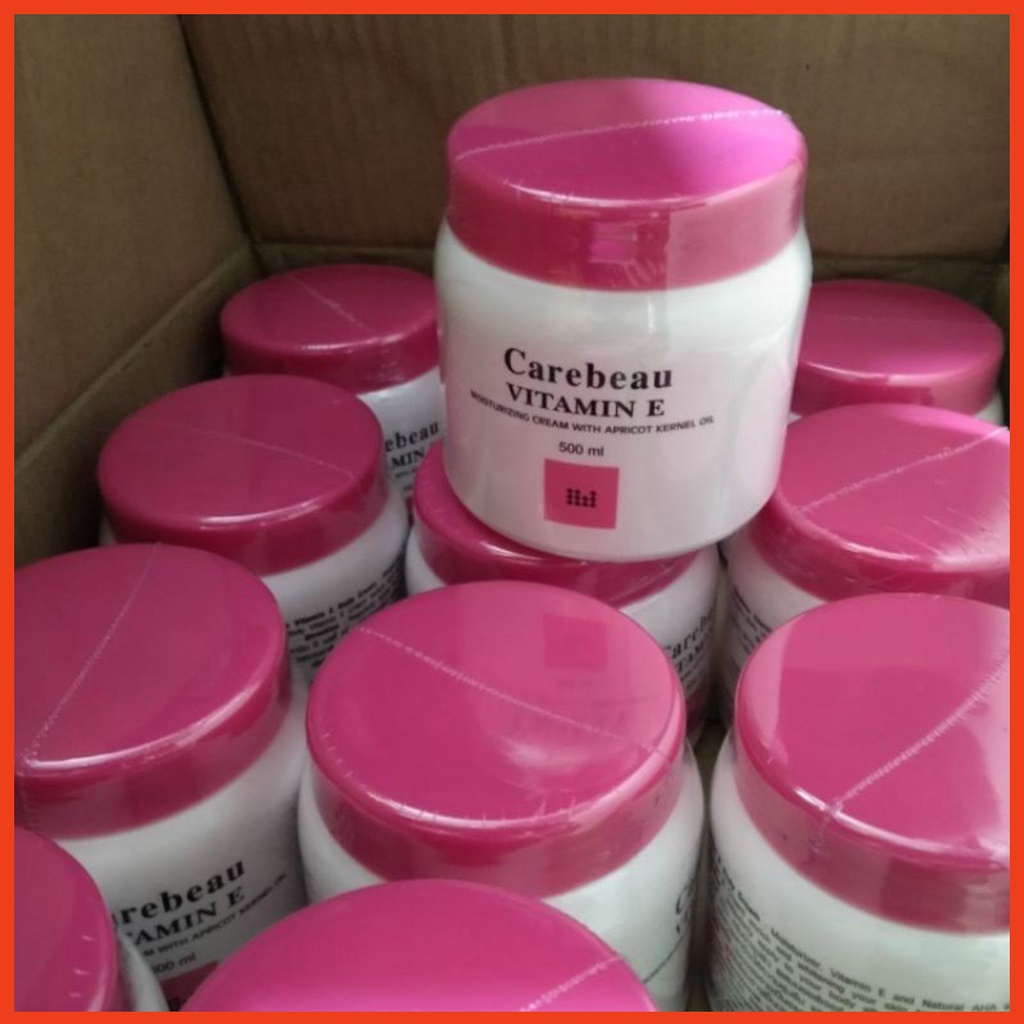 Kem Dưỡng Body Carebeau Vitamin E 500ml Thái