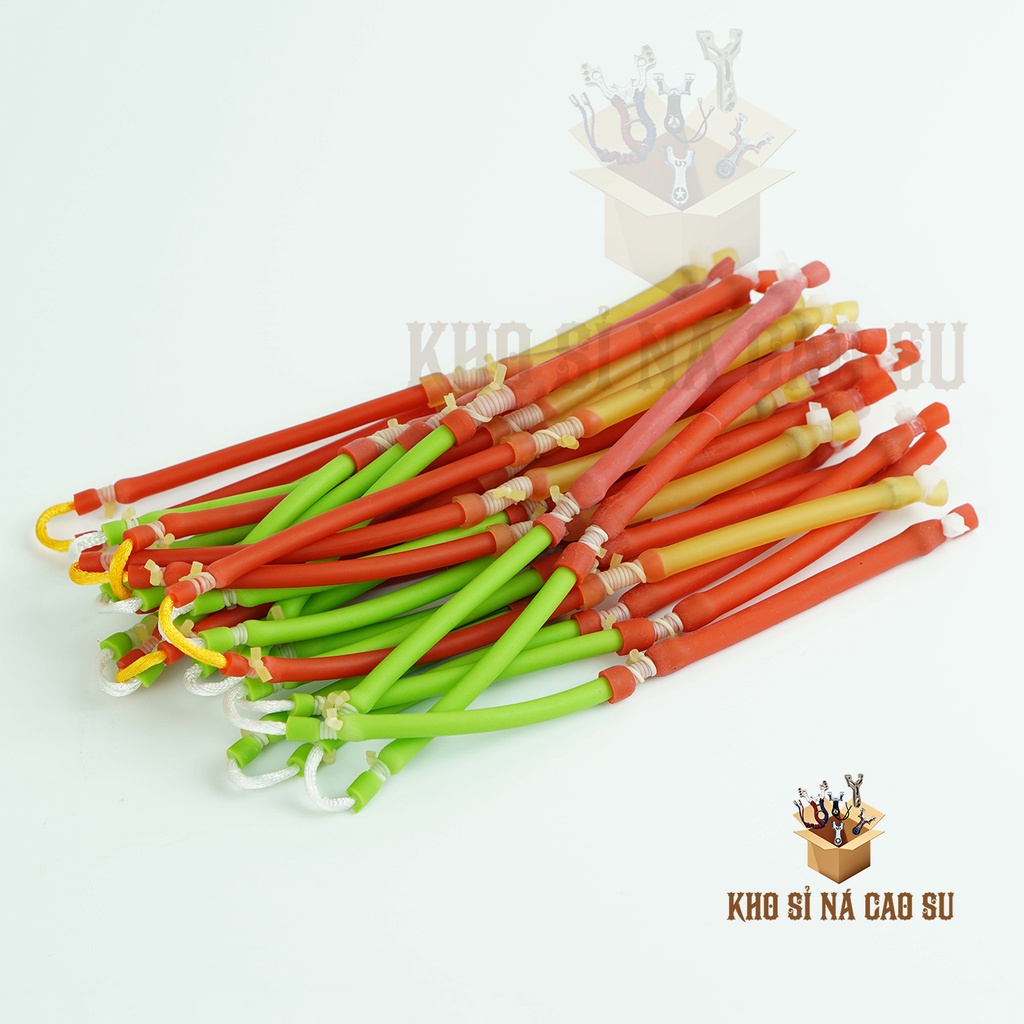 5 thun cao su tròn cho ná cao su bắn cá, Mã 3060 - 2050 với hai dây kép ghép với nhau tăng chất lượng sử dụng