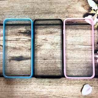 Ốp lưng iPhone 7 plus / 8 plus trong viền màu