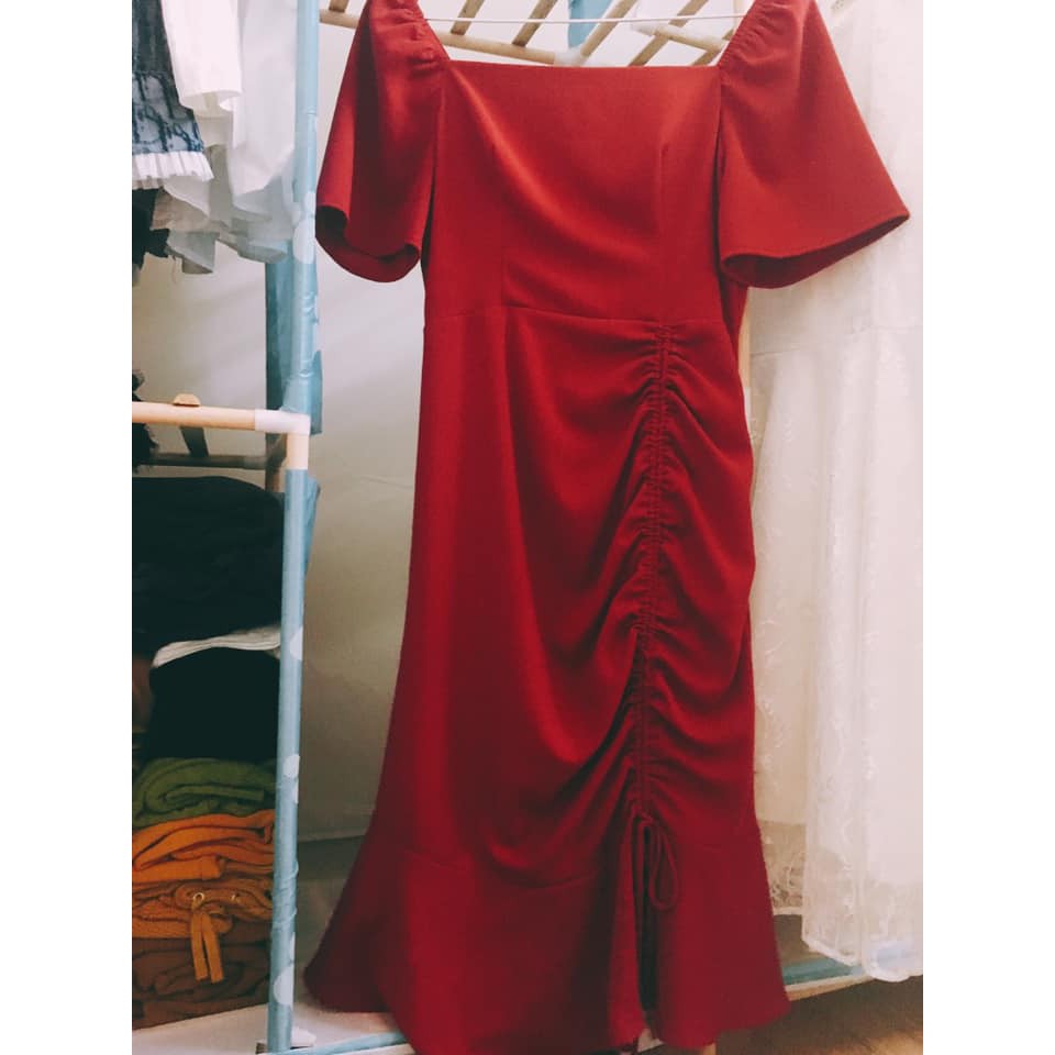 Đầm Tiin đỏ sz M