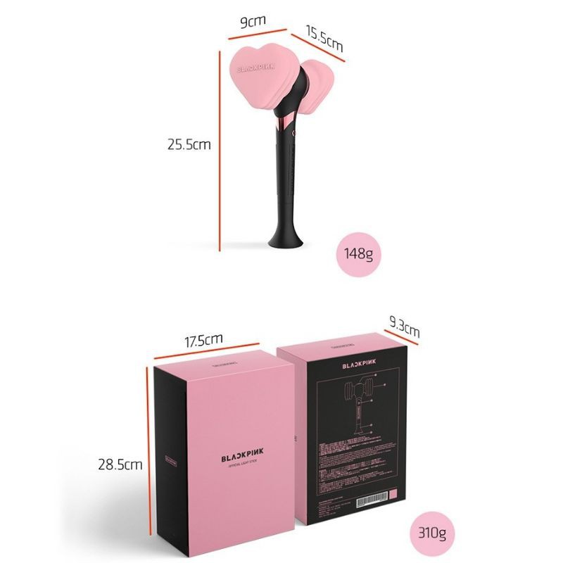 Lightstick black pink - gậy cổ vũ idol  - sale lớn mua 1 tặng 1 phần quà 🙆‍♀️❤