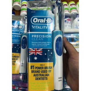 [Chính Hãng Úc] Bàn chải đánh răng điện Oral-B Vitality chính hãng, PIN sạc 1 lần dùng cả tuần.