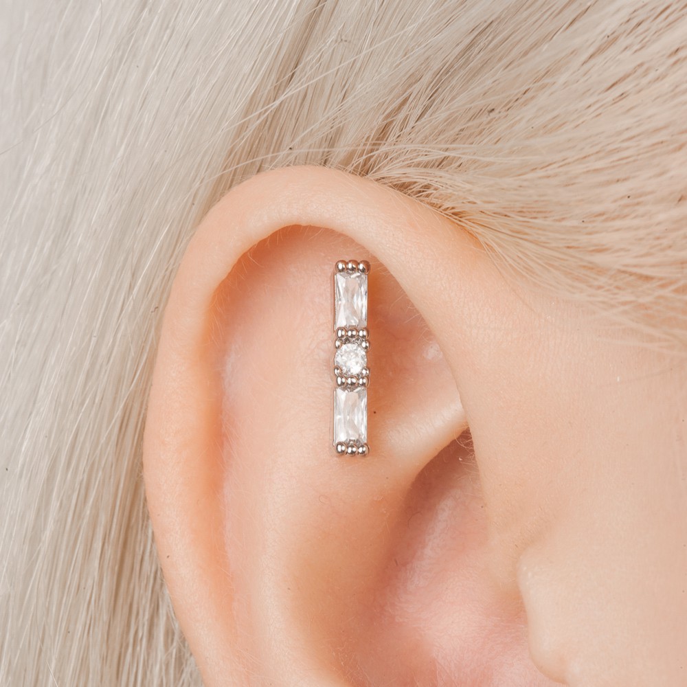 Mustang Earring-Silver