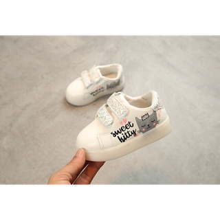 Giày thể thao đèn LED Sweet Kitty sz 21-30
