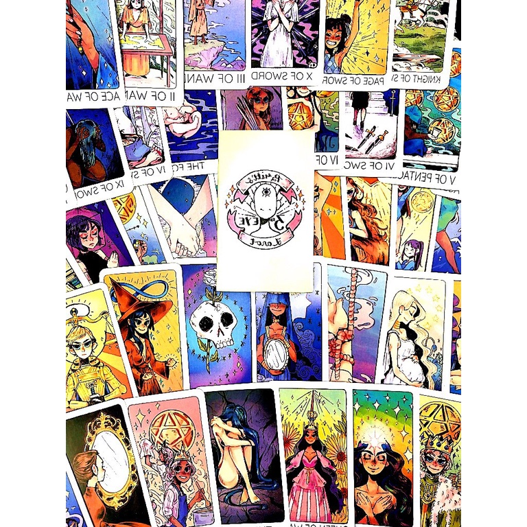 Bộ Bài Britt's 3rd Eyes Tarot Nifoki E1