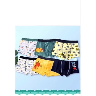 Set 6 quần lót bé trai- quần sịp bé trai đủ size 7-45kg