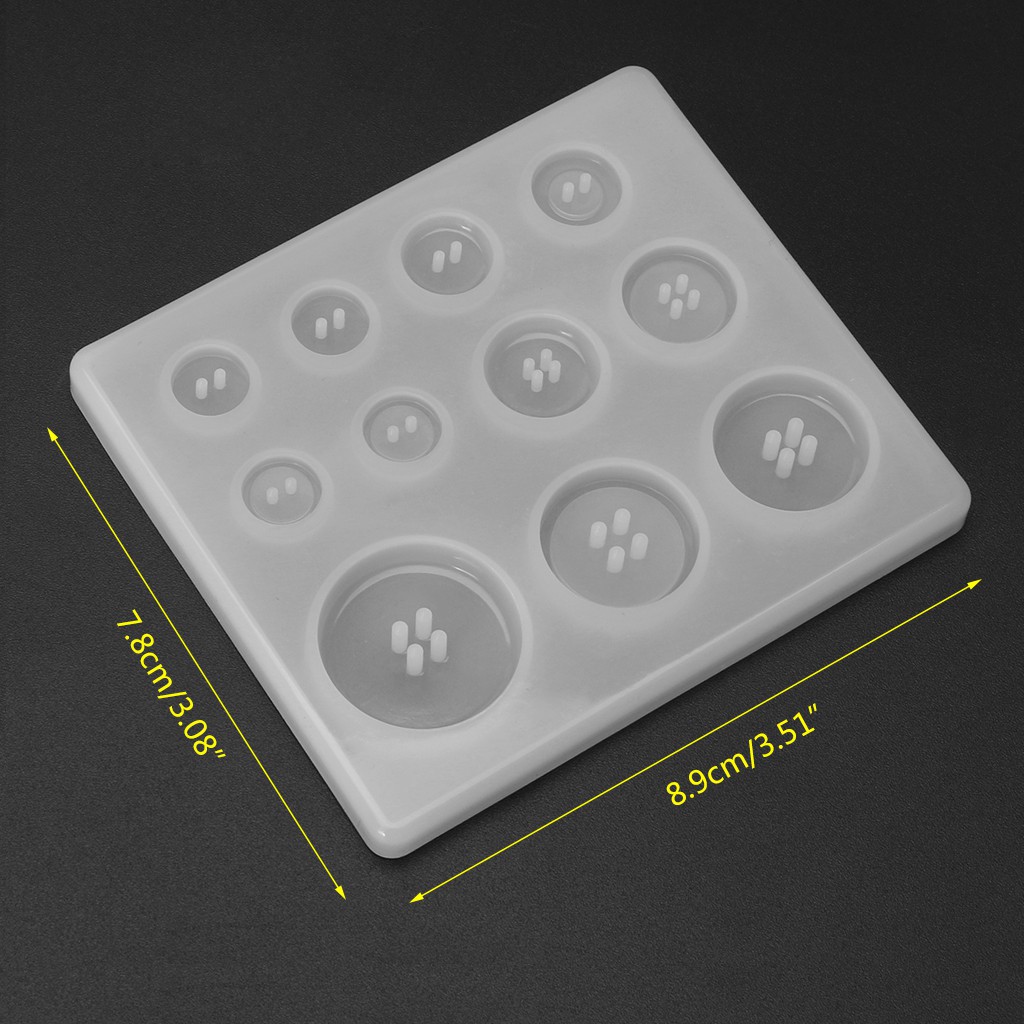 Khuôn silicon làm đồ trang sức hình dáng chiếc gương độc đáo