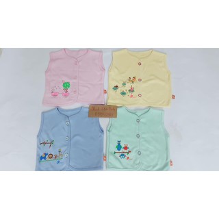 Áo gile mintu cotton nỉ 2 lớp đẹp