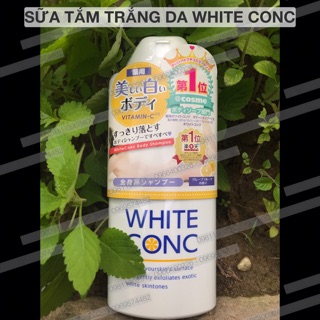 SỮA TẮM TRẮNG DA WHITE CONC