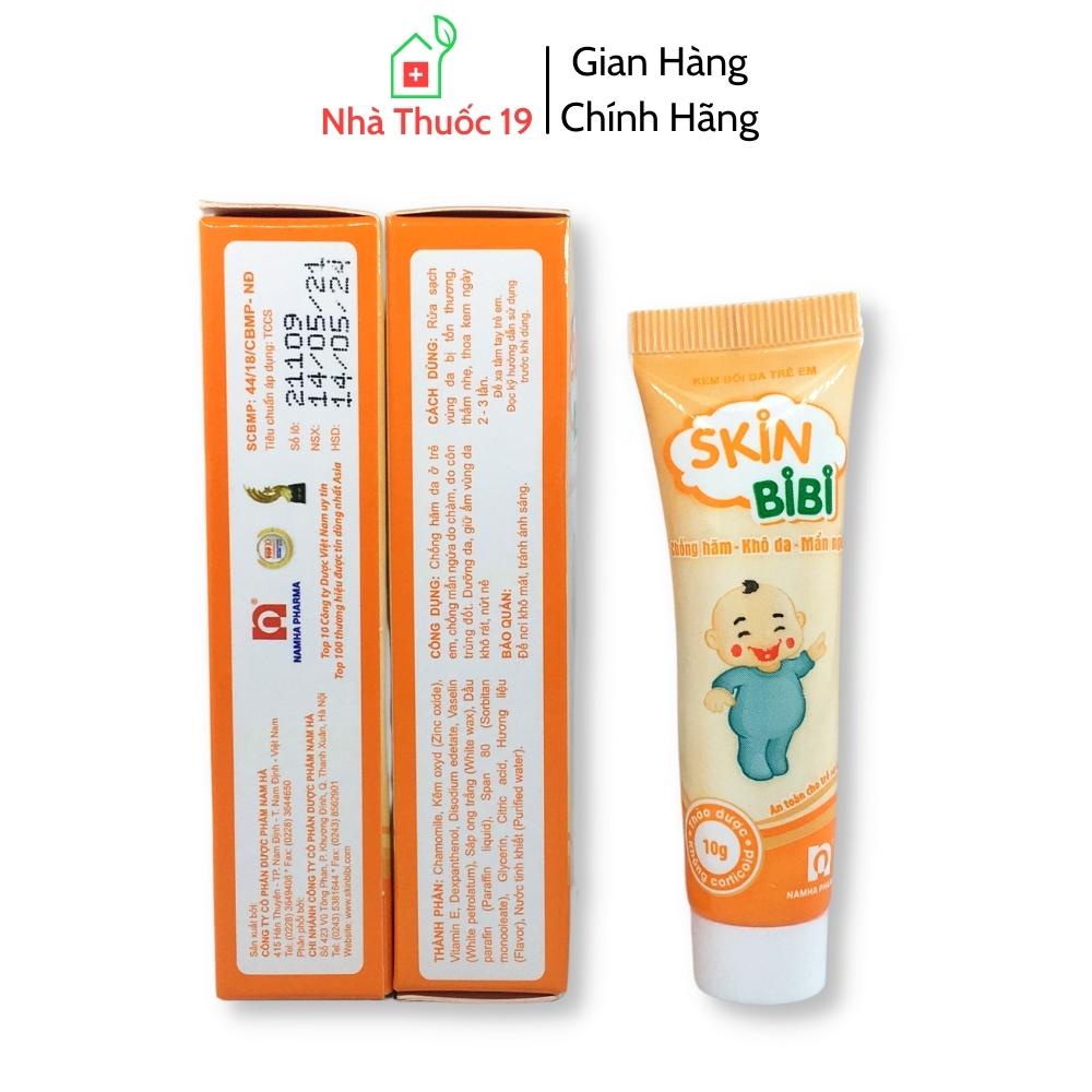 Kem Bôi Da Trẻ Em Skin BiBi Ngừa Hăm Da, Khô Da Mẩn Ngứa Tuýp 10g - Chính Hãng Nhà Thuốc 19