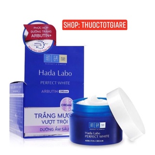 Kem dưỡng trắng da tối ưu Hada Labo Perfect White (50g)
