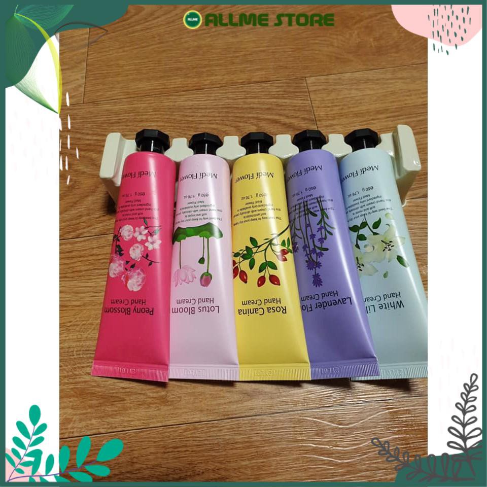 ALLME - Kem dưỡng ẩm da tay mềm mại giảm nếp nhăn gân tay dưỡng ẩm chống lão hóa dưỡng da tay trẻ hóa Medi' Flower