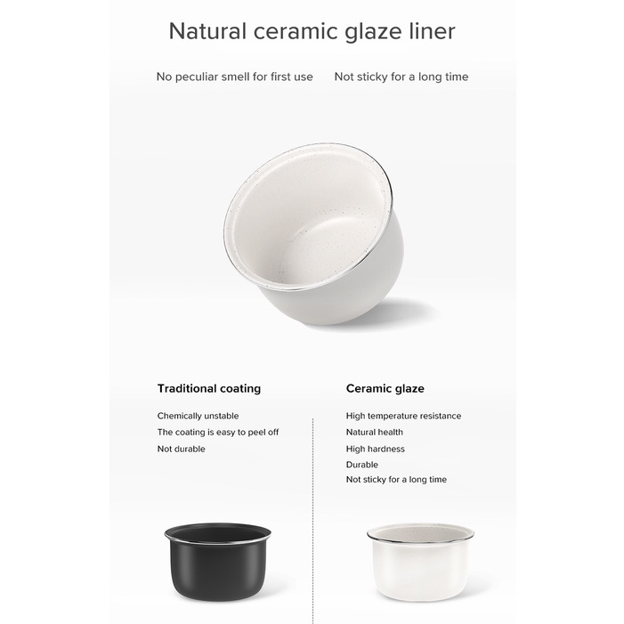 JOYOUNG Nồi cơm điện thông minh 2.5L