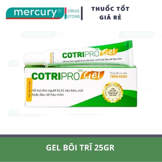 Gel bôi trĩ Cotripro 25gr