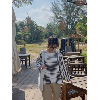 áo thun kẻ dài tay TKP124 1994closet