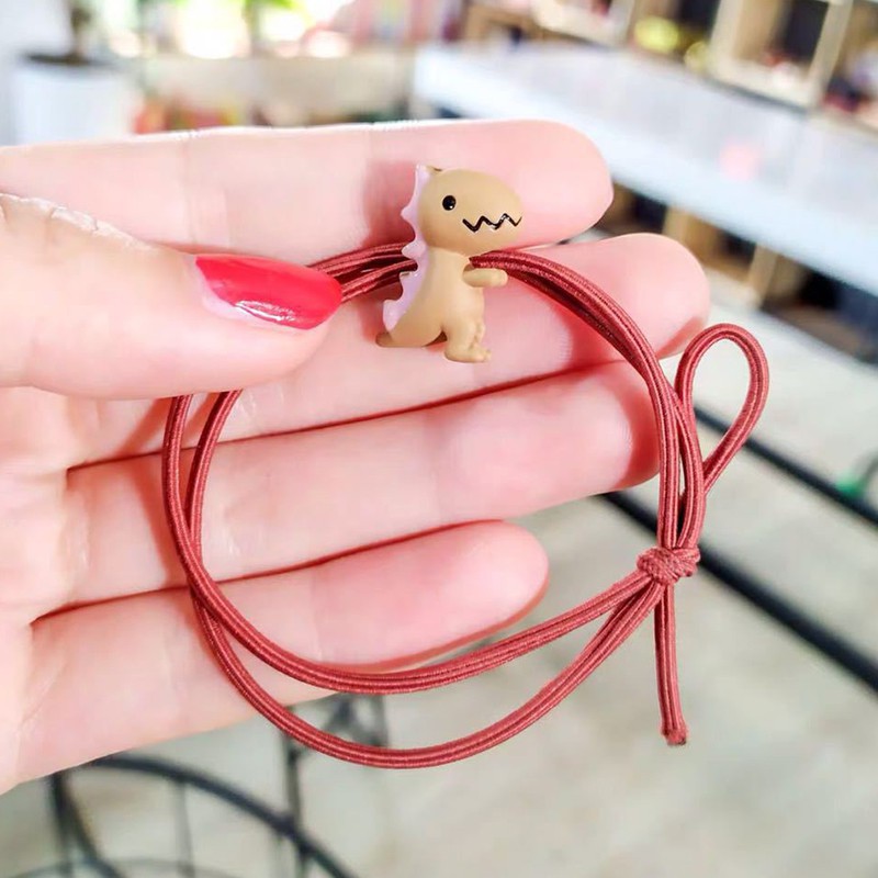 Dây buộc tóc co giãn tốt trang trí đáng yêu cho nữ