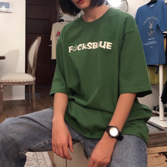 [ PINK ] Áo thun tay lỡ NHÓC CẦM GẬY Unisex | BigBuy360 - bigbuy360.vn