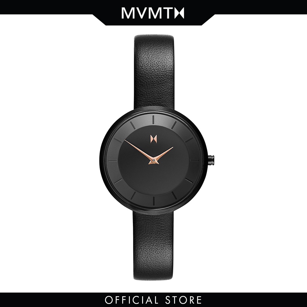 Đồng hồ Nữ MVMT dây da 32mm - MOD D-FB01-BLBL