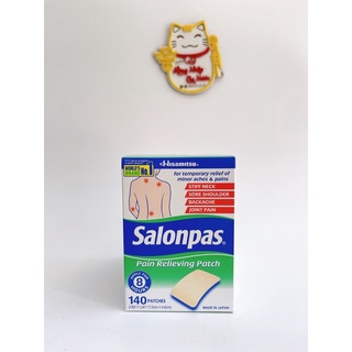  Miếng dán salonpas mỹ 1 hộp 140 miếng