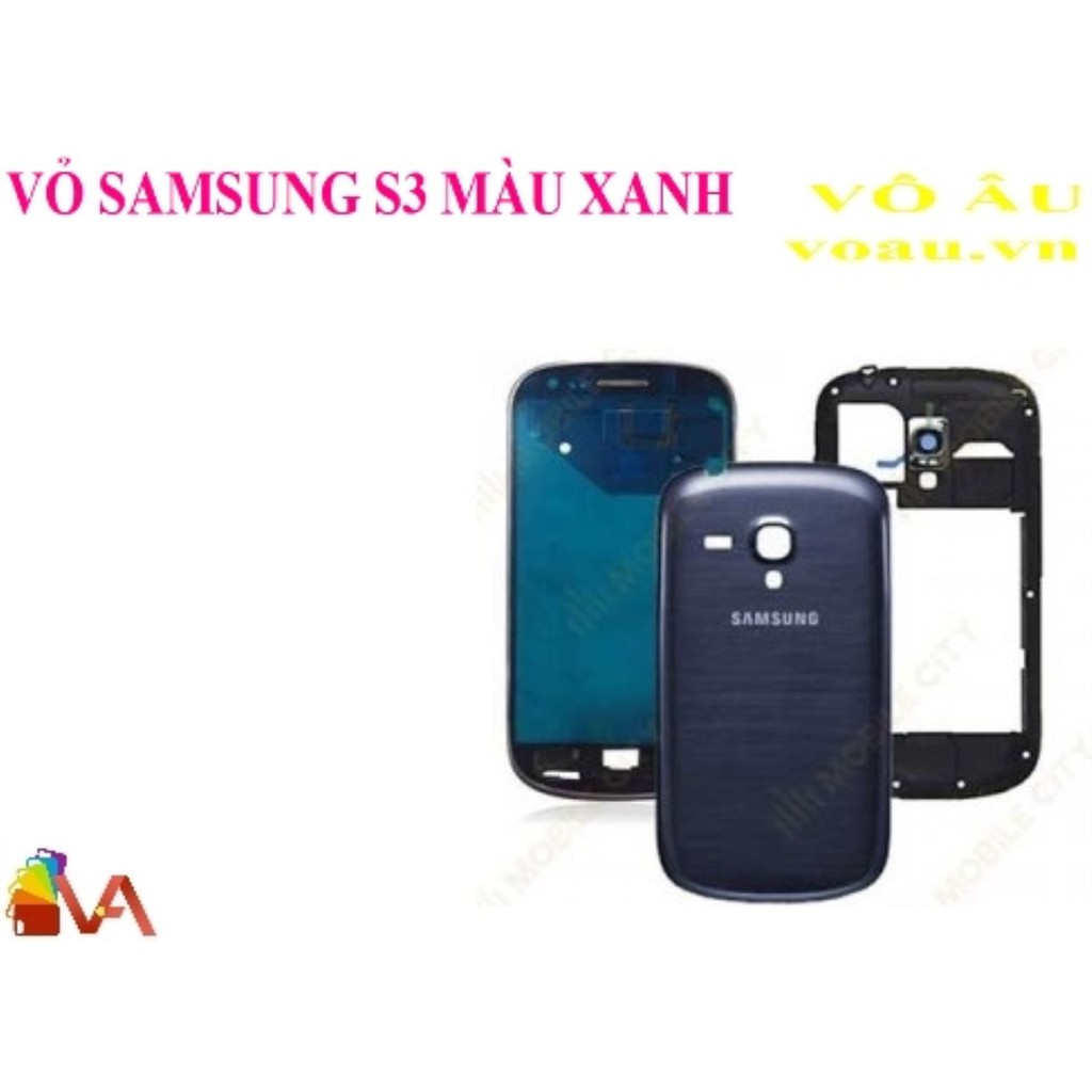 VỎ SAMSUNG S3 MÀU XANH