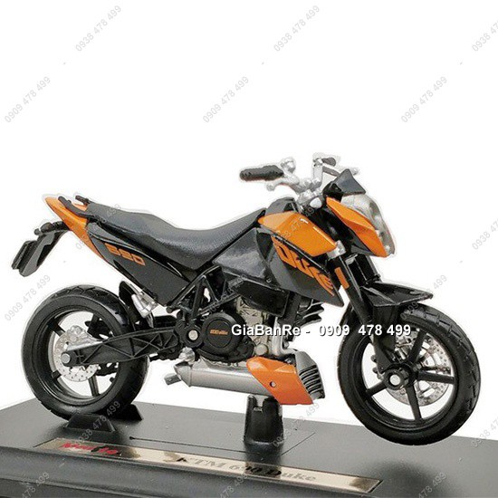 Xe Mô Hình Moto Ktm 690 Duke - Tỉ Lệ 1:18 - Maisto - 8852