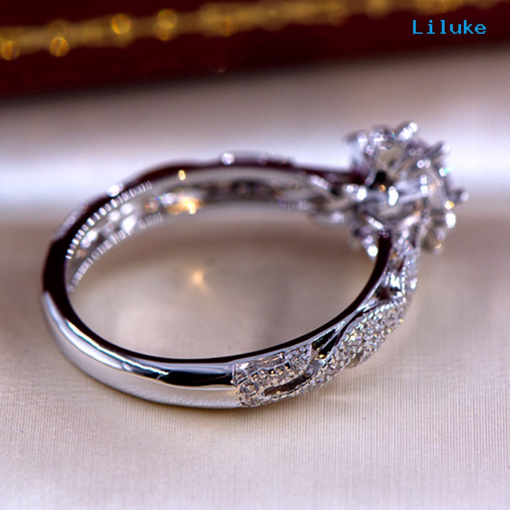 Nhẫn Nữ Đính Đá Thời Trang Thanh Lịch