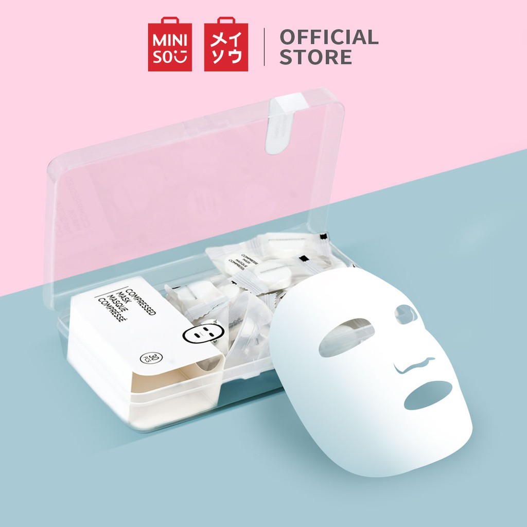 [Mã FMCGMALL -8% đơn 250K] Mặt nạ nén (30 miếng) Miniso