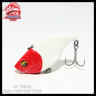 V5 Trắng đỏ 12g Mồi giả câu cá lóc chẽm nhồng hiệu quả giá rẻ