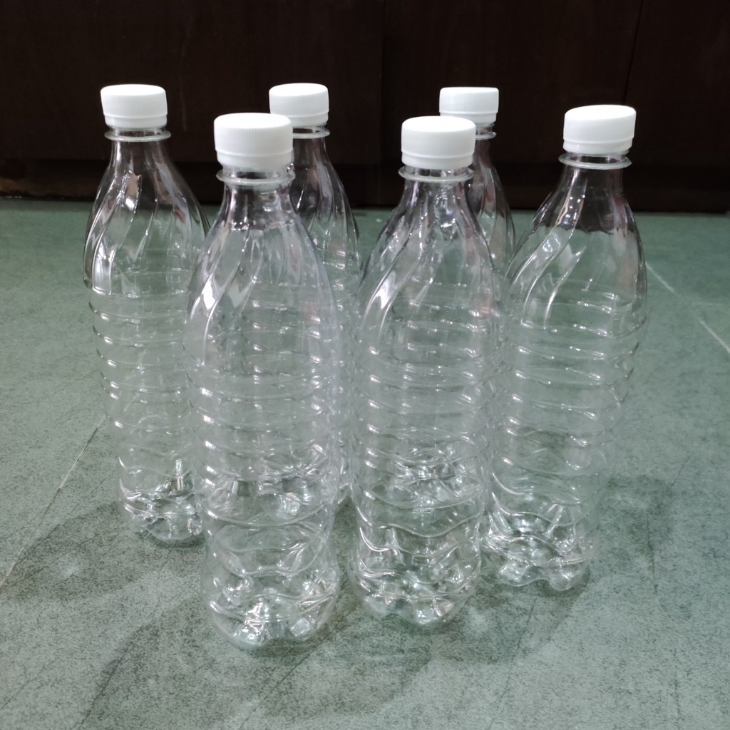 Chai PET 350ml kèm nắp đen
