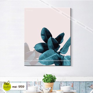 Tranh Tô Màu theo số Lá Cây 2 T959