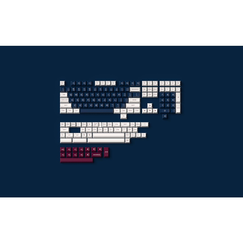 Bộ keycap FL-Esports Metal Heart