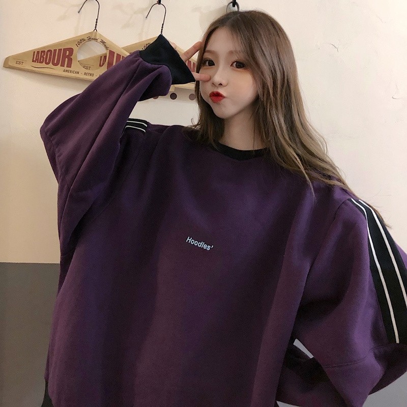 [KÈM ẢNH THẬT] Áo sweater cá tính có lớp bông mịn màng ấm áp