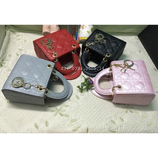 Túi Đeo Chéo Nữ ♥️ FREESHIP ♥️ Túi Nữ Lady Vuông Trần Trám HQ130