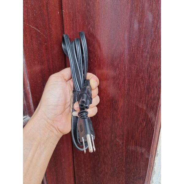 Dây nguồn Laptop 3 lỗ và số 8 hàng zin xịn, dài 1.8m