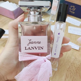 원반결 - Mẫu thử Nước hoa Jeanne Lanvin EDP 10ml Spray Chuẩn authentic