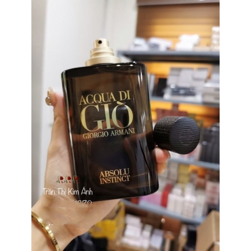 NƯỚC HOA NAM ACQUA DI GIÒ ABSOLU INSTINCT CỦA HÃNG GIORGIO ARMANI 2019