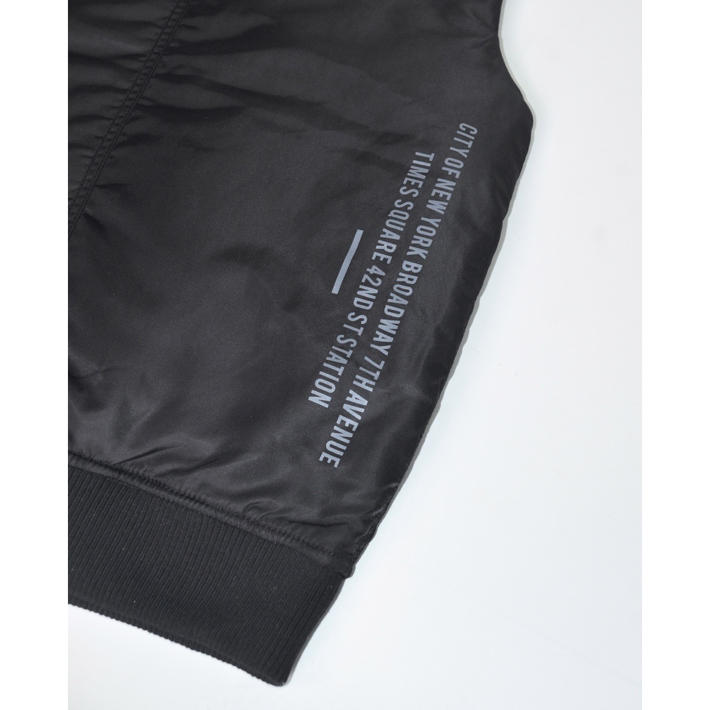 Áo khoác Bomber cọc tay POLHAM chính hãng