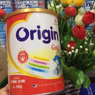 Sữa bột Origin Gold 900g- dinh dưỡng cho trẻ ốm yếu, suy dinh dưỡng, sức đề kháng kém - DATE 2023