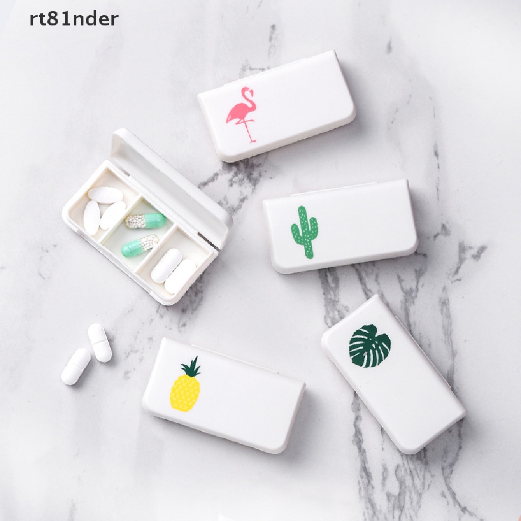 [Hàng mới về] Hộp đựng thuốc mini 3 ngăn tiện lợi mang đi du lịch