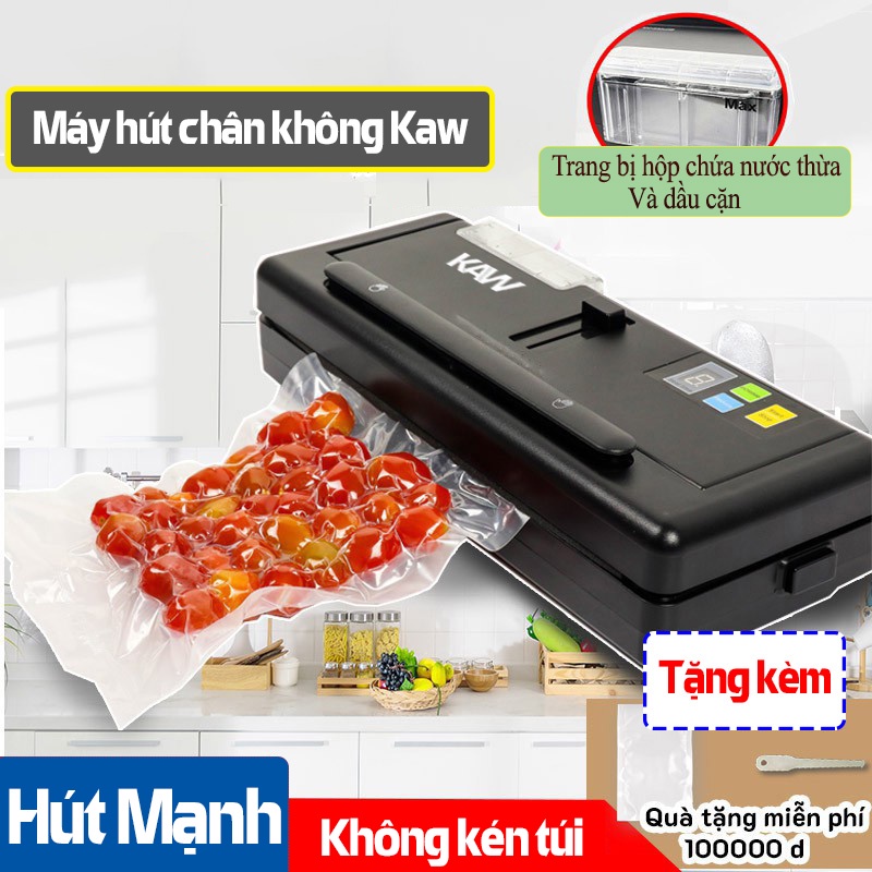 [Mẫu Mới] Máy Hút Chân Không Kiêm Hàn P280 Không Kén Túi Hút Được Nhiều Loại Bao Bì Dễ Dàng Sử Dụng-Tặng Phiếu Bảo Hành