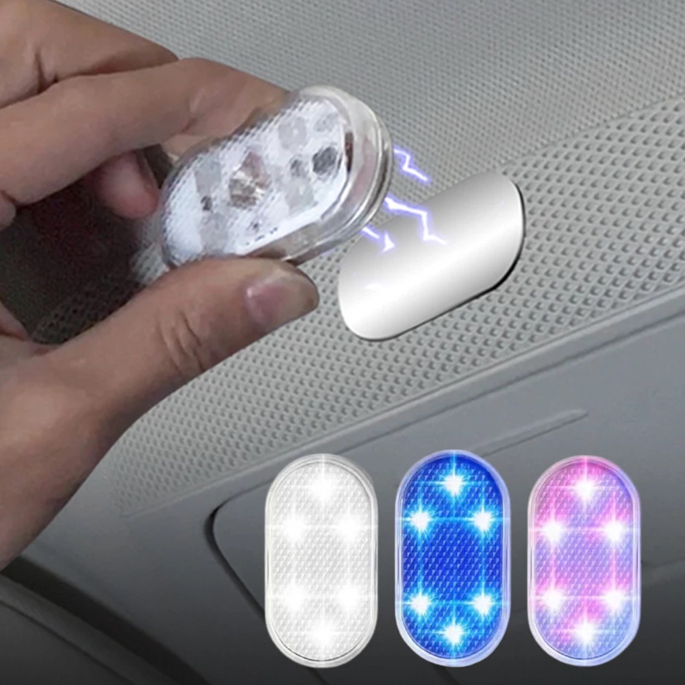 Mới Đèn Led Không Dây Độ Sáng Cao Sạc USB Tiện Dụng Cho Xe Hơi