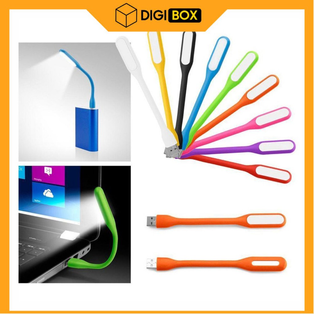 Đèn LED USB 🔴FREESHIP🔴 Khi Nhập [DEN LED] Đèn Đọc Sách Cắm Cổng USB Máy Tính, Sạc Dự Phòng Tiện Dụng Gọn Nhẹ